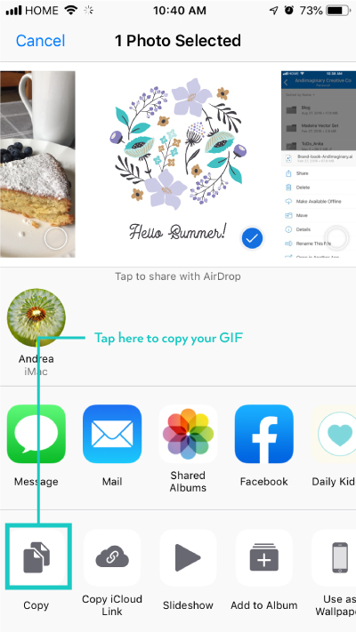 How to add your own GIF stickers to Instagram Story Posts